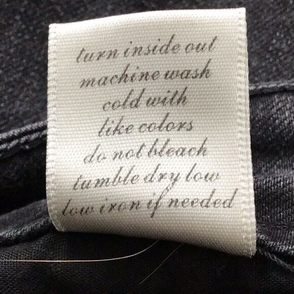 Harper Black Denim Skinny Mid Rise Jeans - Picture 14 of 14